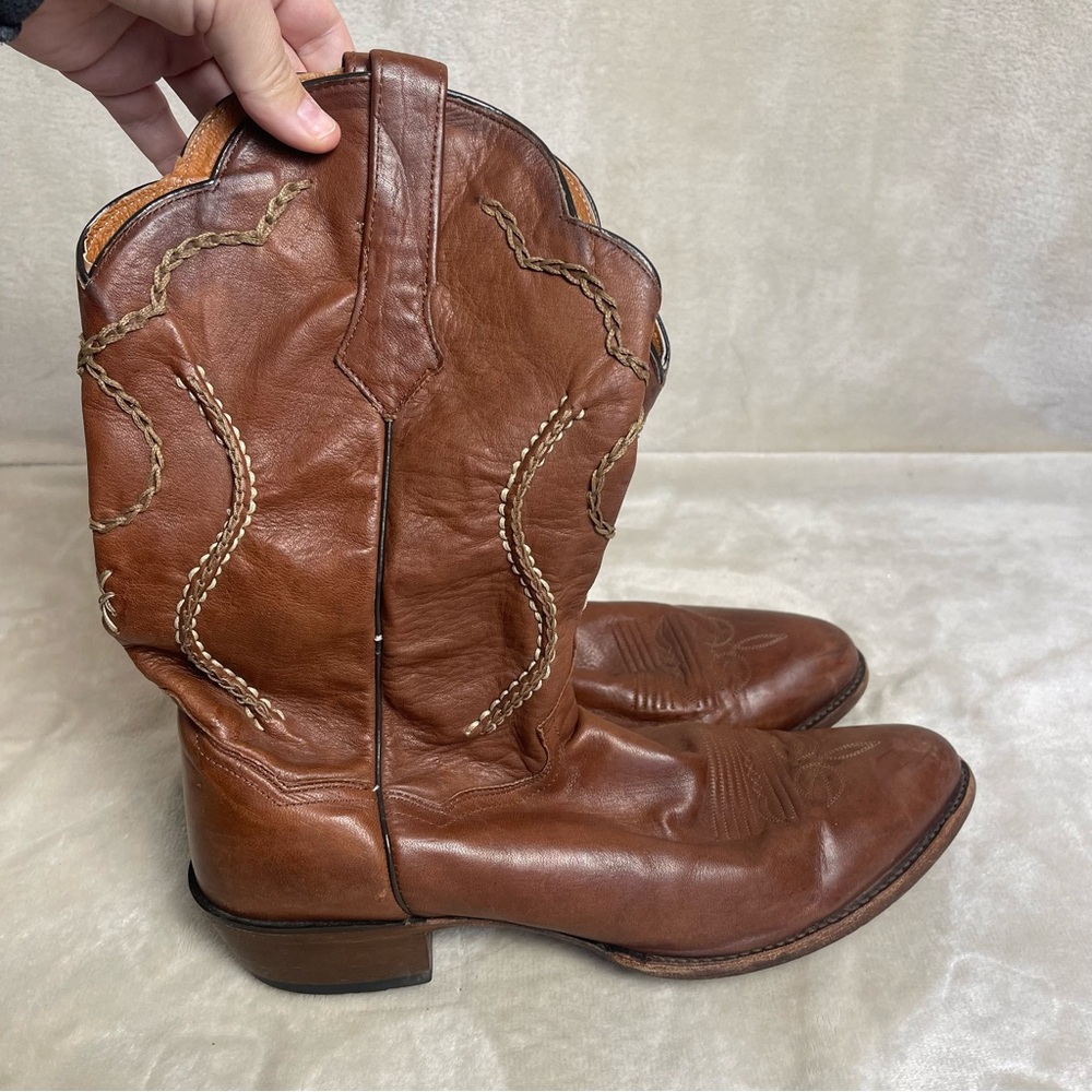 Dan Post Leather Boots - Brown
